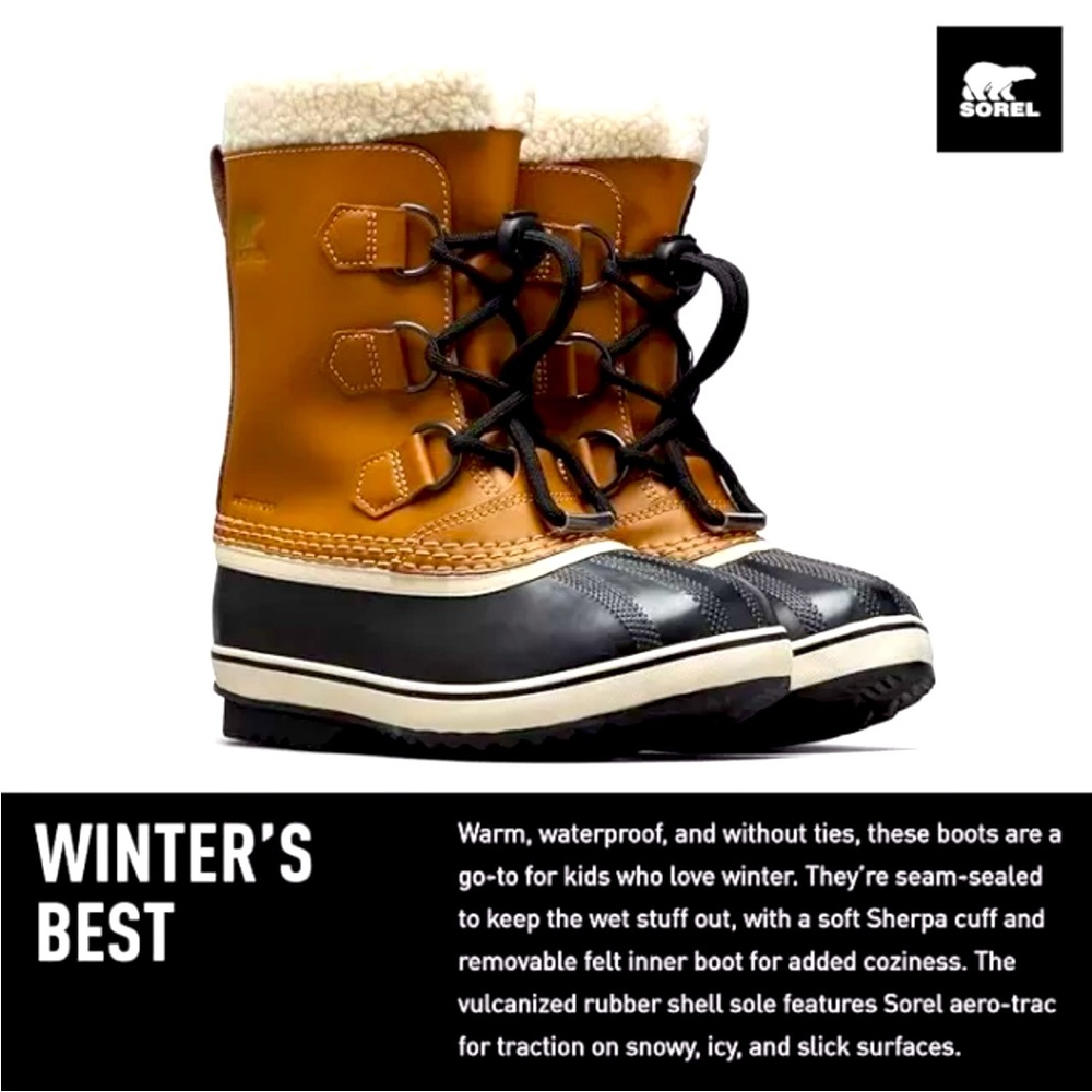 Sorel Yoot Pac Waterproof Winter Boot US Toddler Size 8